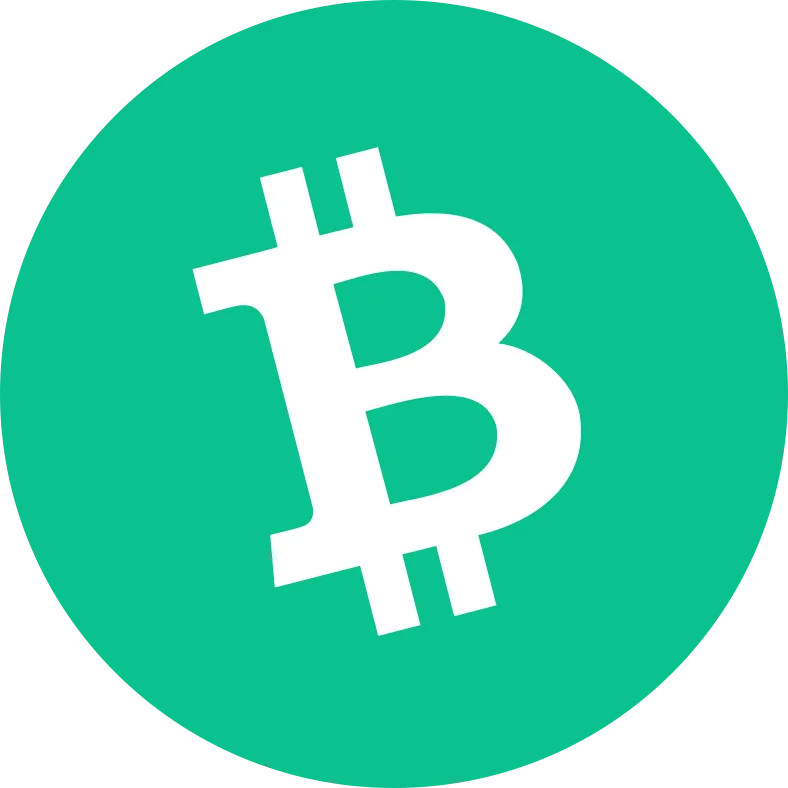 Bitcoin Cash svg icon